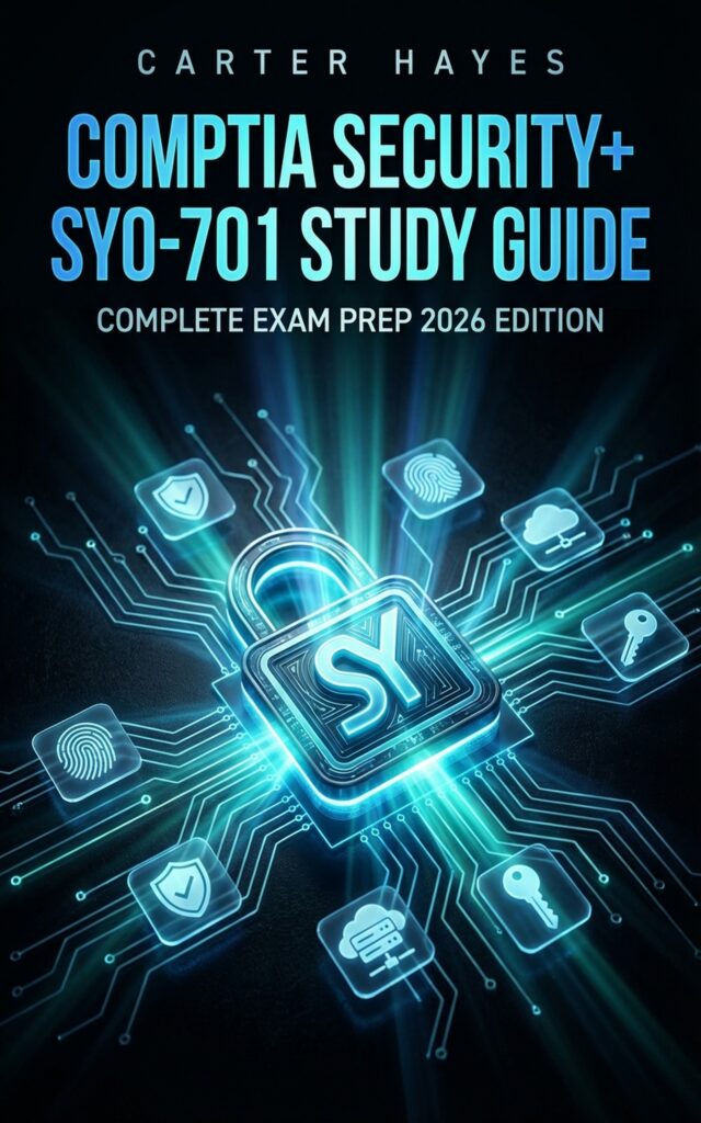 CompTIA Security+ SY0-701 Study Guide book cover