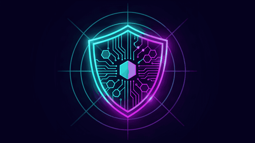 PenTest+ practice tests - abstract dark theme illustration