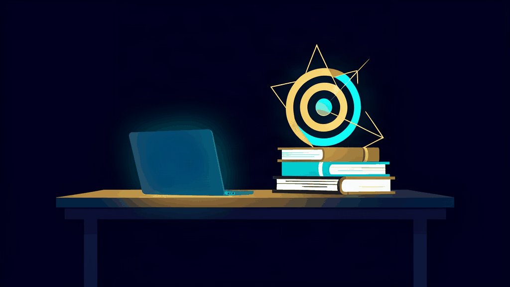 cybersecurity interview preparation - abstract dark theme illustration